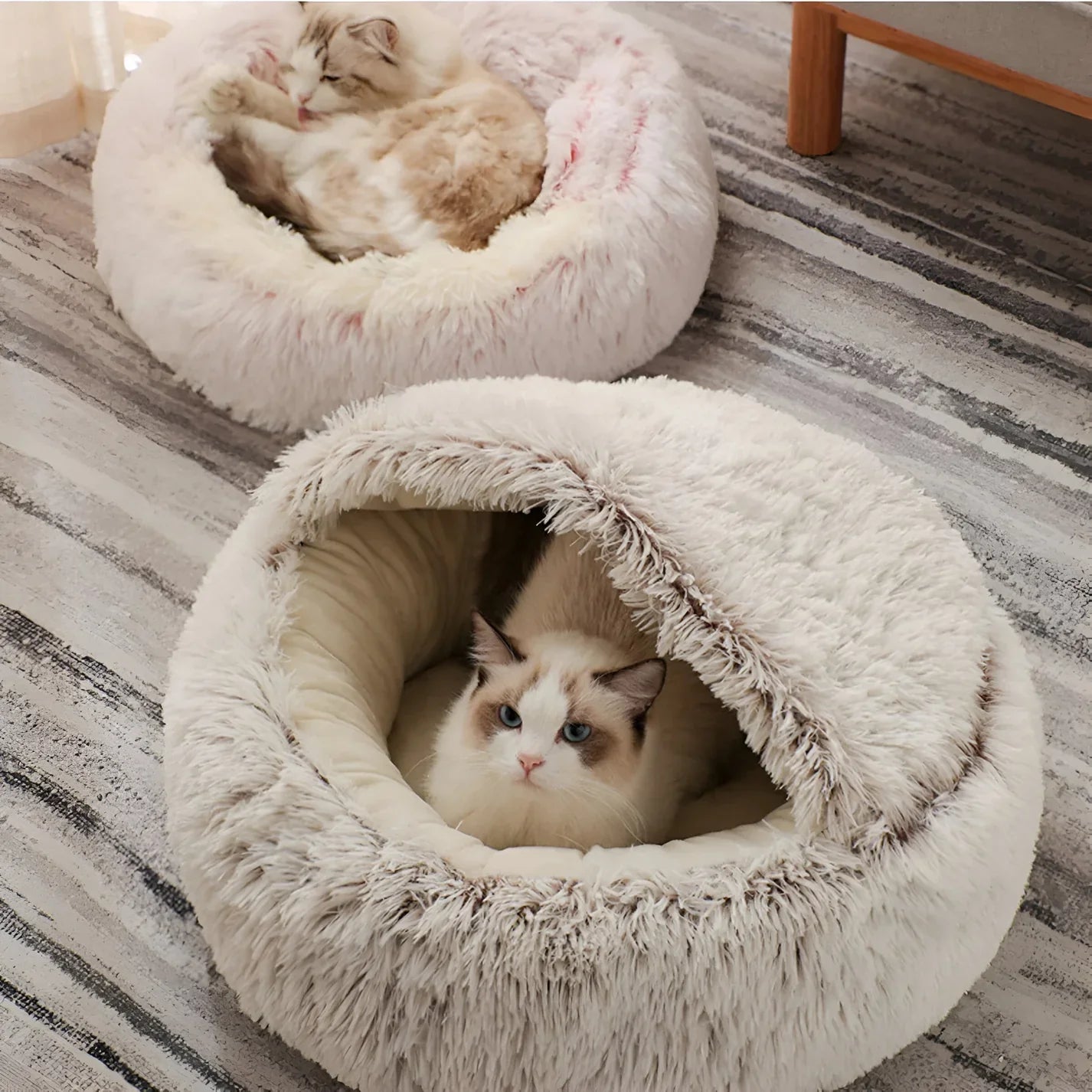 Panier Apaisant Ultra-Doux pour Chat & Petit Chien